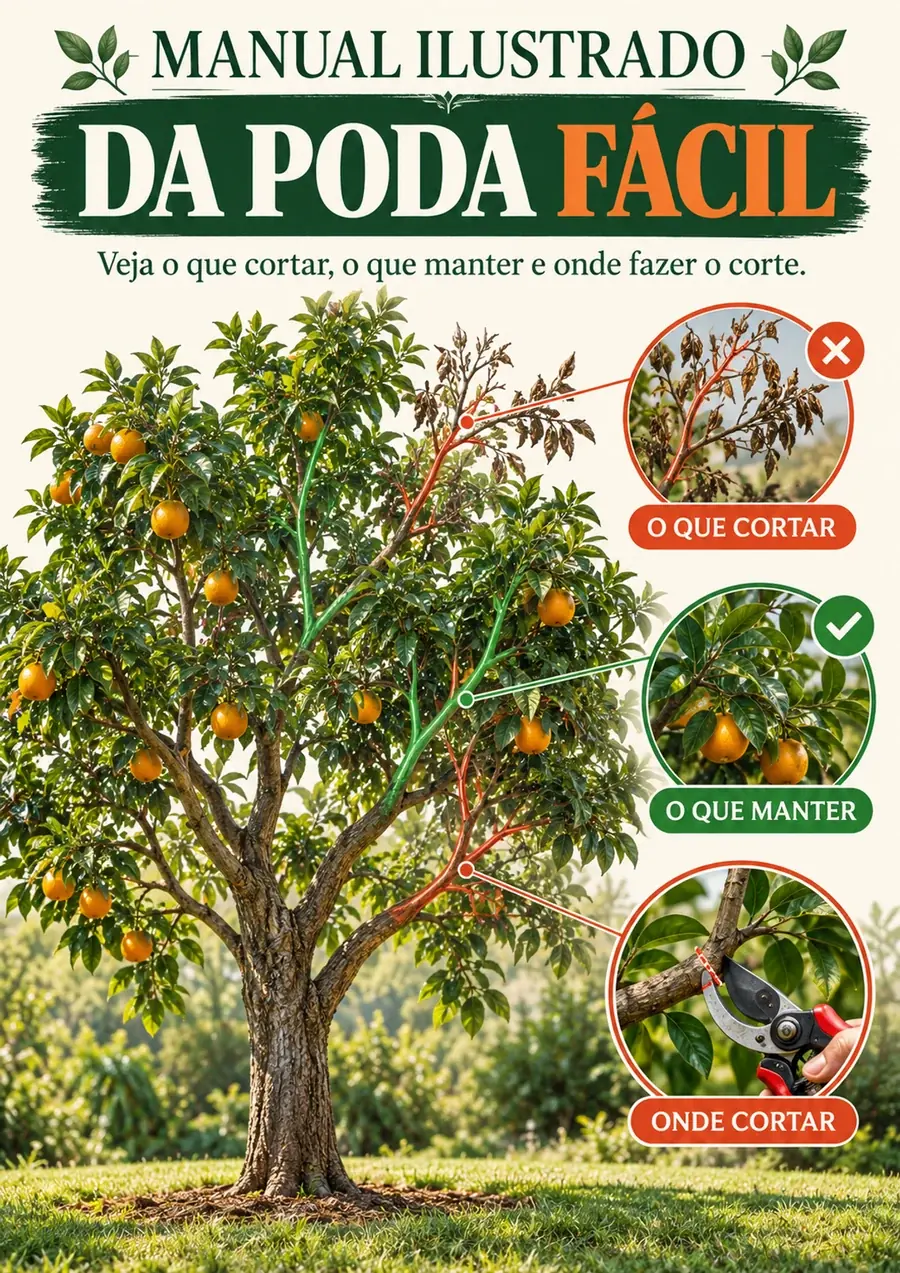 Capa do Manual Ilustrado da Poda Fácil