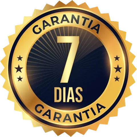 Selo de garantia de 7 dias